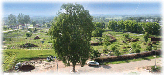 Aerial View of Pampa Vana