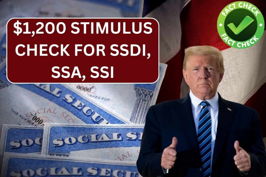 ⁠$1,200 Stimulus Check for SSDI, SSA, SSI December 2024 - Fact Check