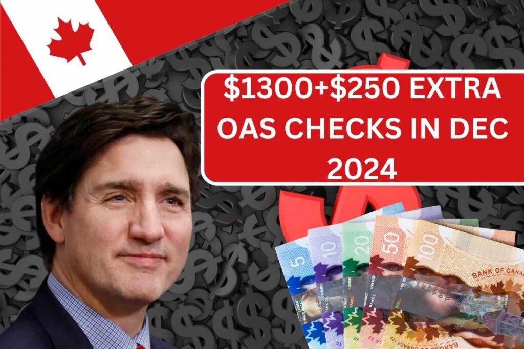 $1300+$250 Extra OAS Checks In Dec 2024 - Check Who Is Eligible & Payment Dates