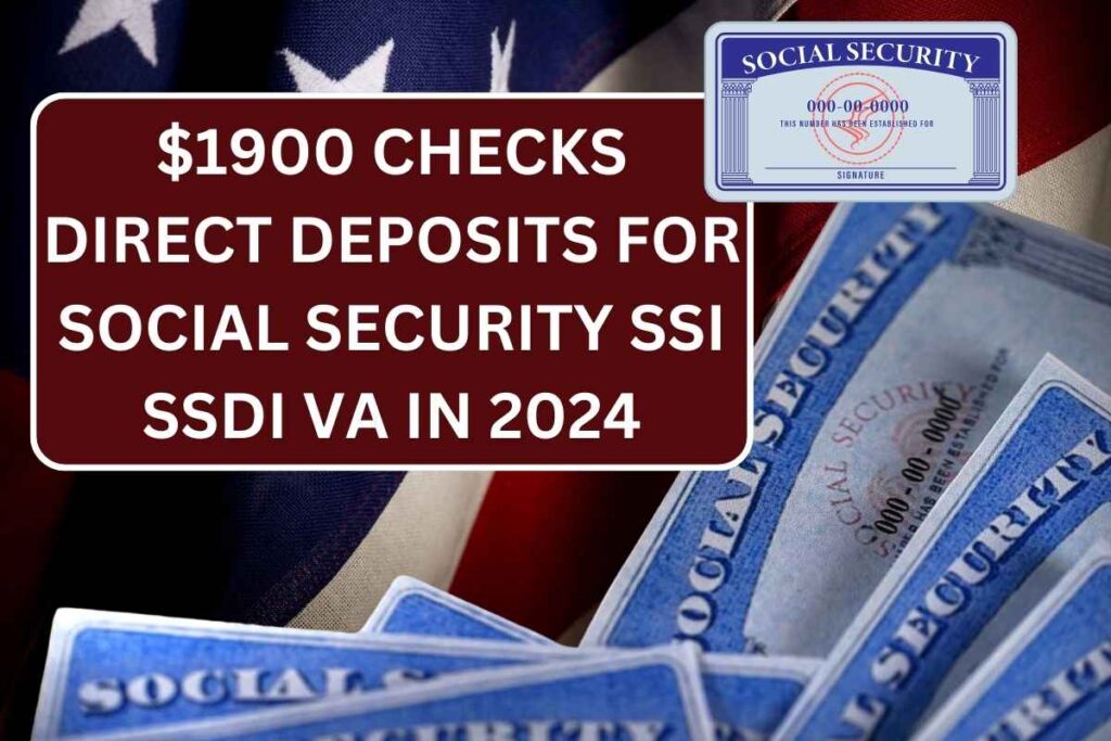 New Christmas Bill! $1900 Checks Direct Deposits For Social Security SSI SSDI VA