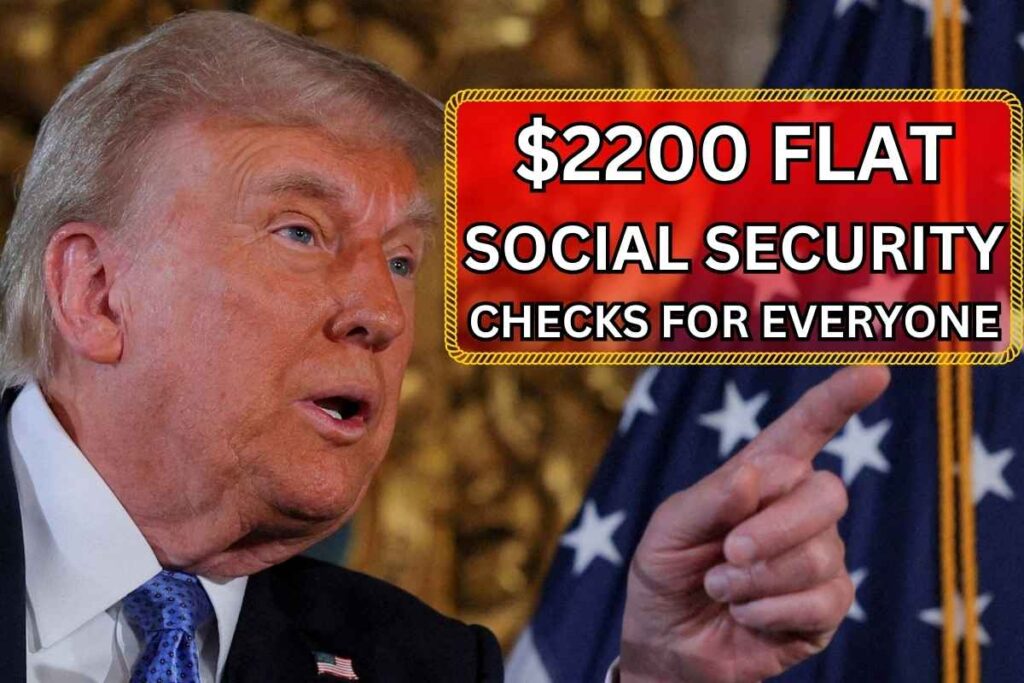 $2200 Flat Social Security Checks For Everyone In Dec 2024