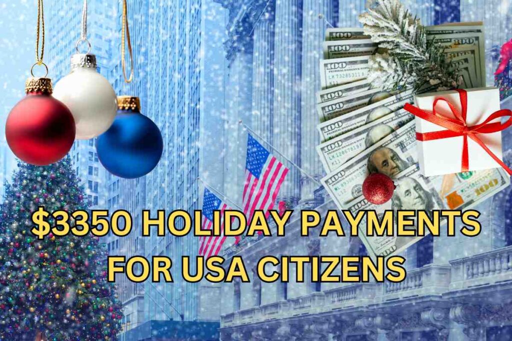 $3350 Holiday Payments For USA Citizens In December 2024